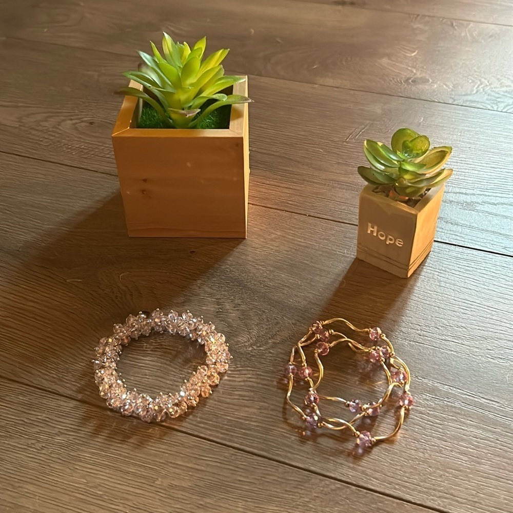 Sparkling bracelets